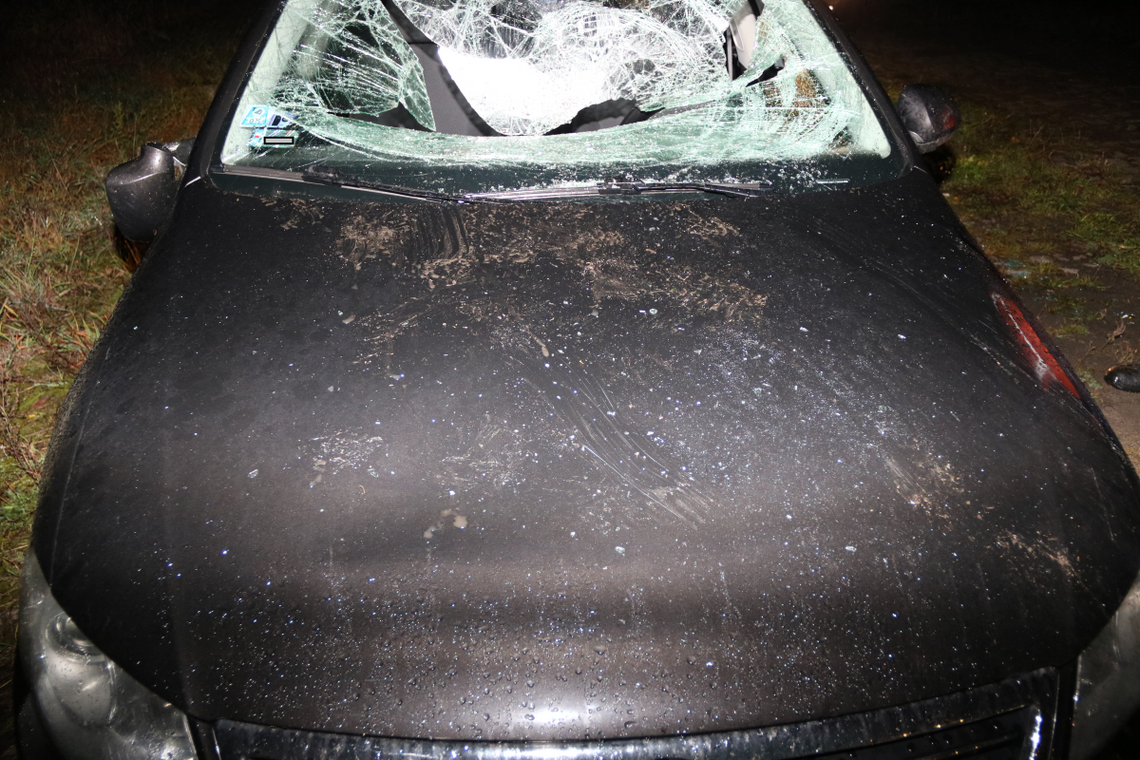 Nietrzeźwy obcokrajowiec z Włocławka zdewastował Volkswagena Passata w Mogilnie 