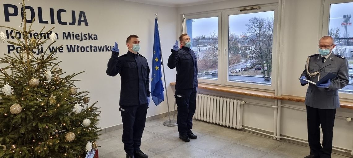 Nowi funkcjonariusze zasilili szeregi włocławskiej policji