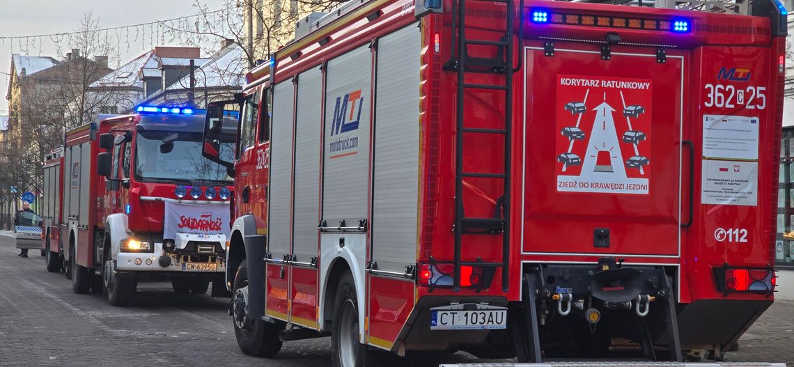 Nowy ciężki wóz ratowniczo-gaśniczy trafi do strażaków z Włocławka