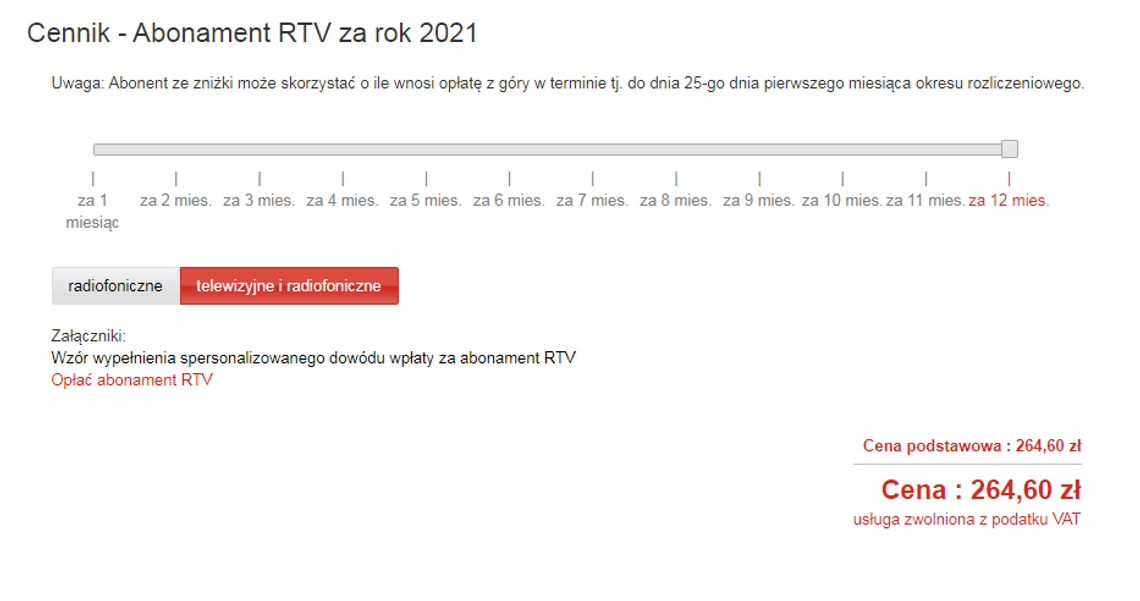 O 8% wzrasta w 2021 opłata za abonament RTV. Konta dłużników może zablokować Urząd Skarbowy