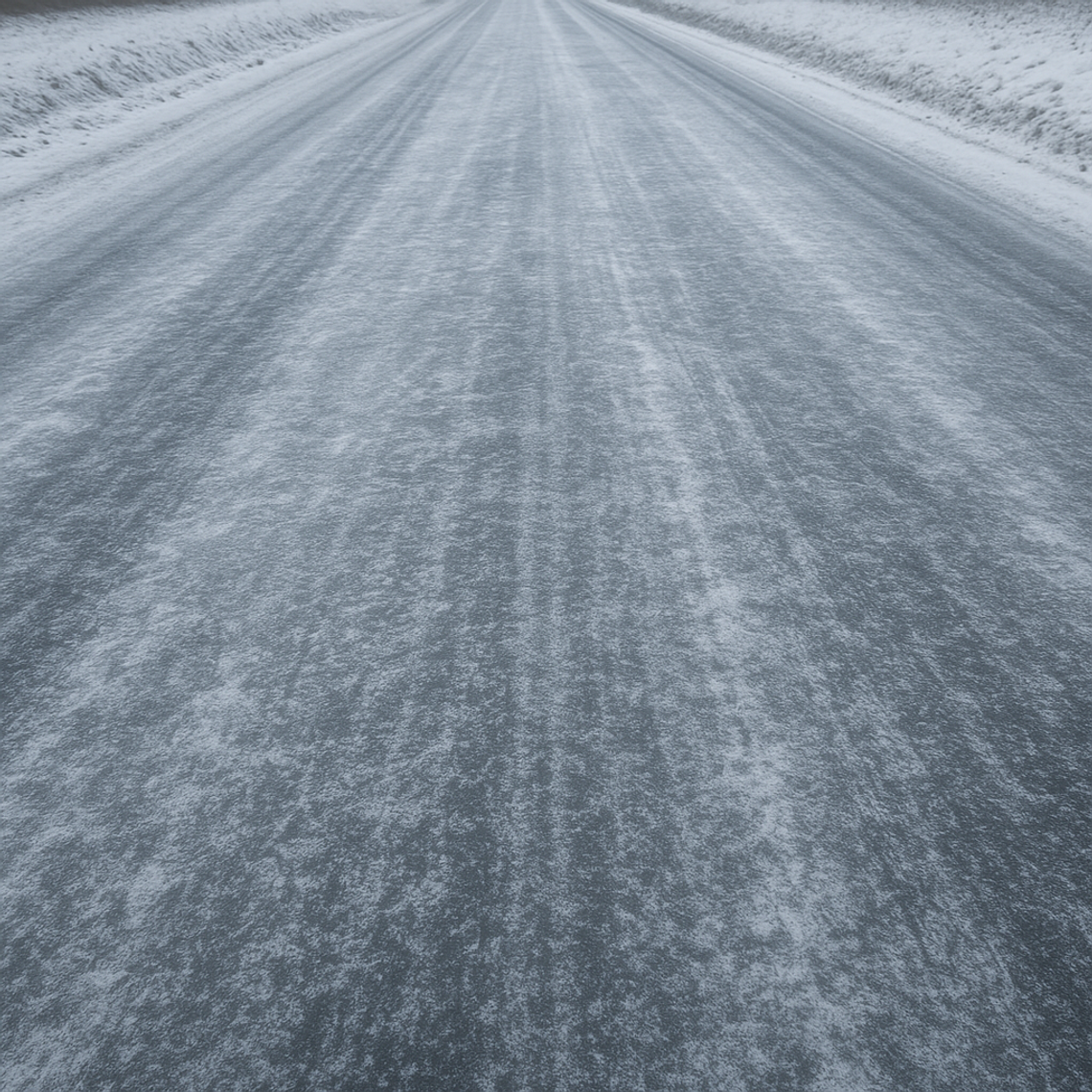 Oblodzenie we Włocławku. IMGW wydało ostrzeżenie pierwszego stopnia