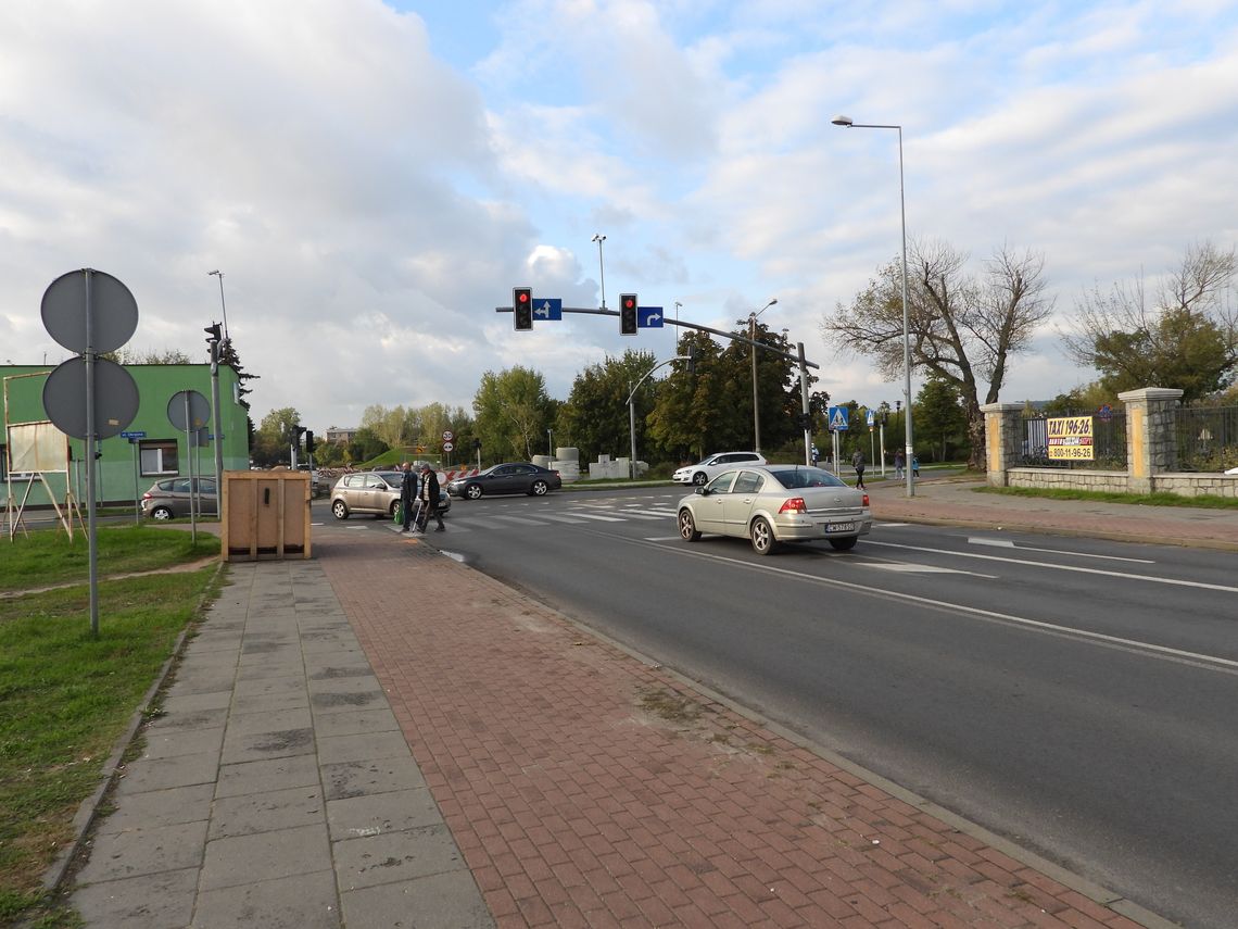 Od jutra skrzyżowanie ulic Okrężnej, Wojskowej i Kraszewskiego będzie zamknięte