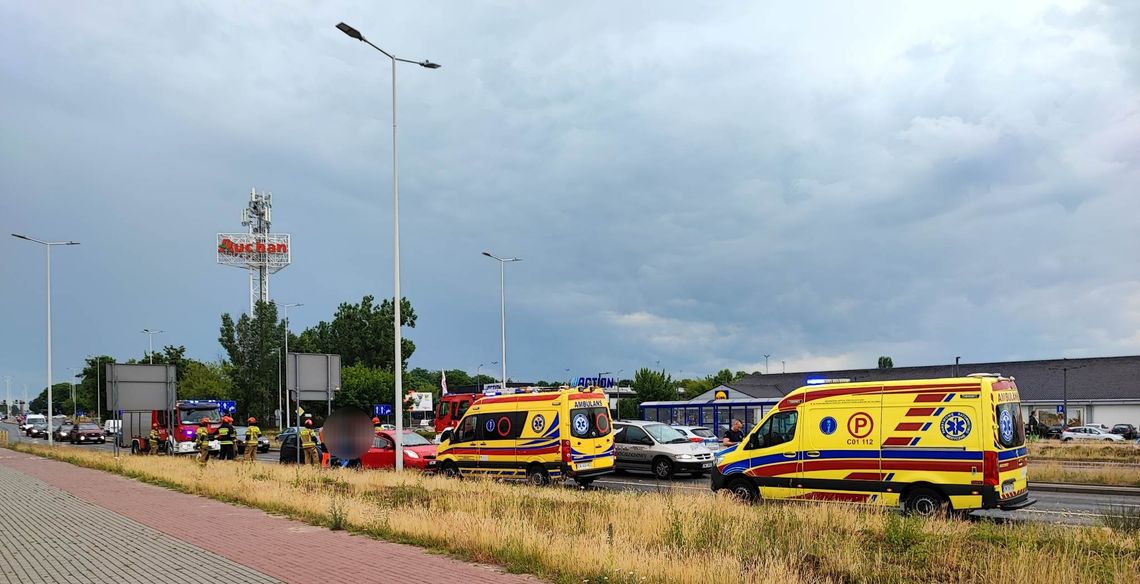 87-latek kierujący Daewoo doprowadził do kolizji na al. Chopina
