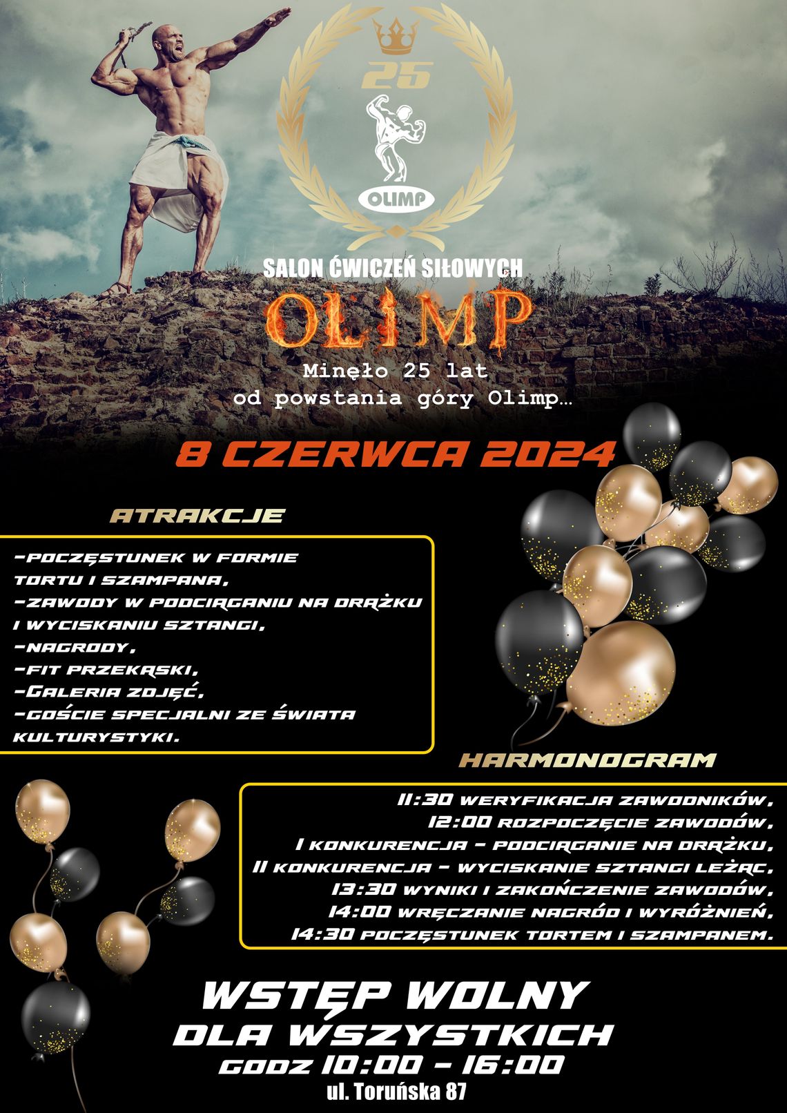 "OLIMP" kończy 25 lat. W sobotę odbędzie się impreza, wstęp wolny