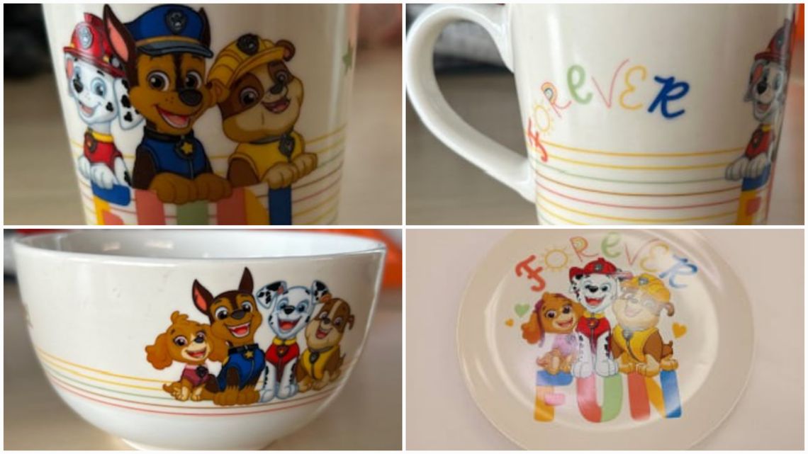 Uwaga! Ołów w naczyniach PEPCO z „Psim Patrolem”!