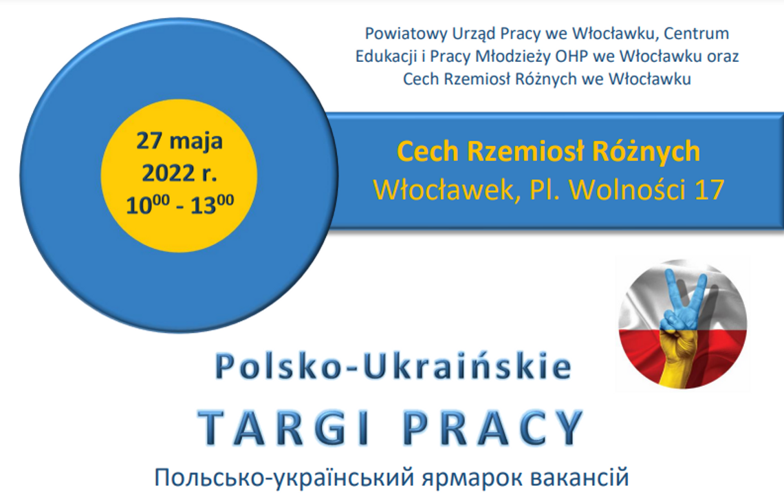 Organizują polsko-ukraińskie targi pracy. Zgłoszenia pracodawców do 18 maja