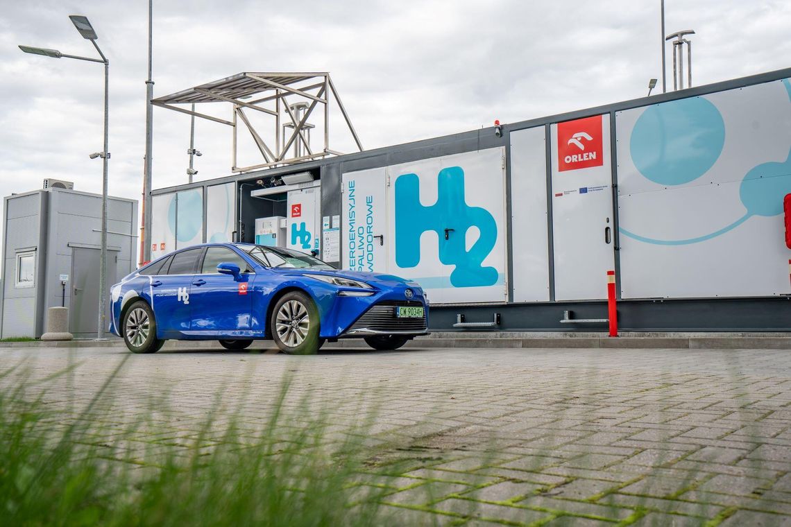 Orlen uruchomił stację tankowania wodoru we Włocławku