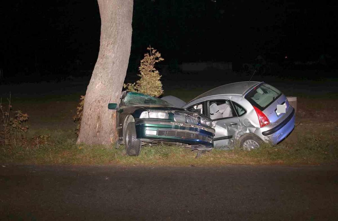 Osięciny: Pijany kierowca BMW spowodował wypadek jedna osoba w szpitalu