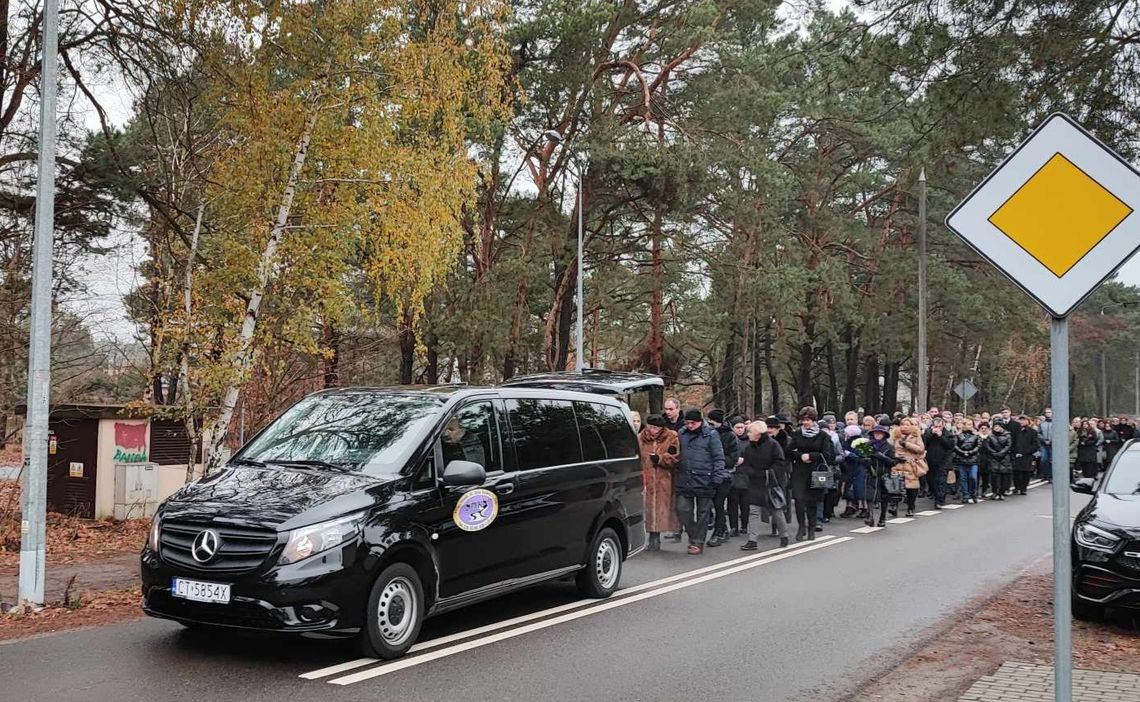 Ostatnie pożegnanie nauczycielki z Michelina, której kilka dni temu życie odebrał syn