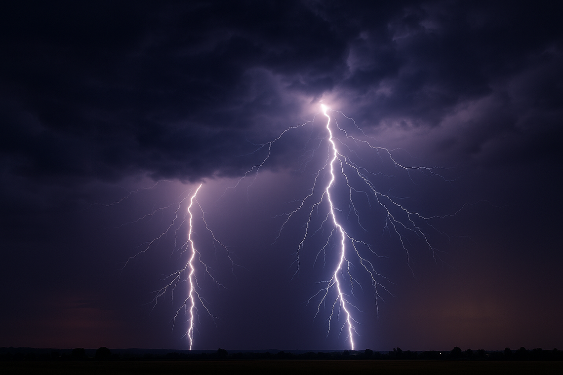 Ostrzeżenia pogodowe dla Włocławka i regionu: burze i intensywne opady deszczu