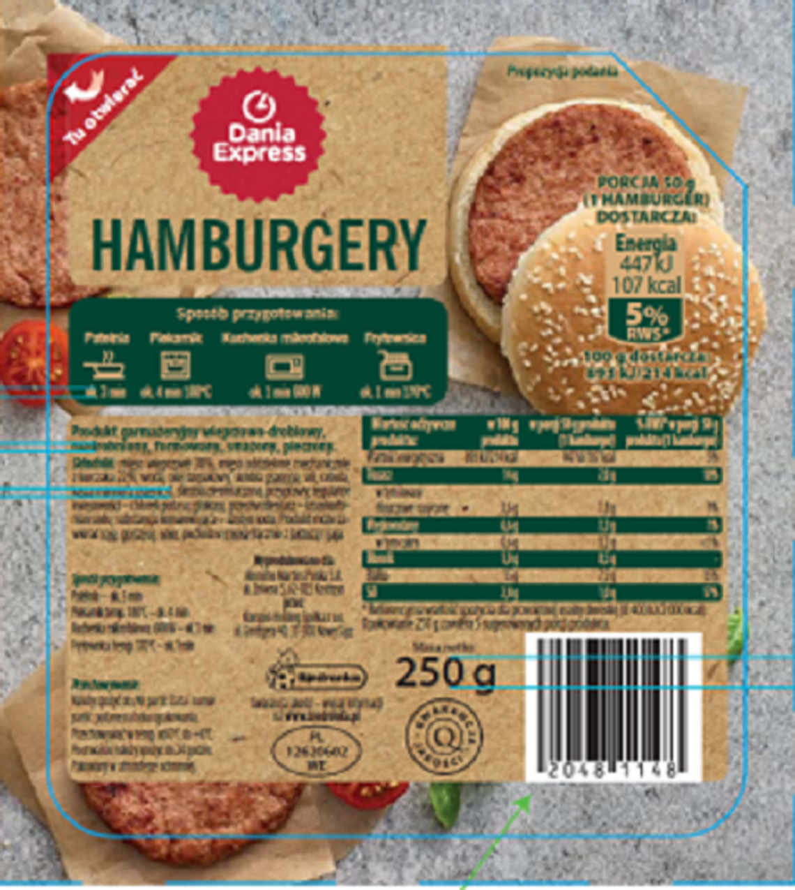 Hamburgery z Biedronki z groźną bakterią. Trwa wycofywanie produktu ze sprzedaży