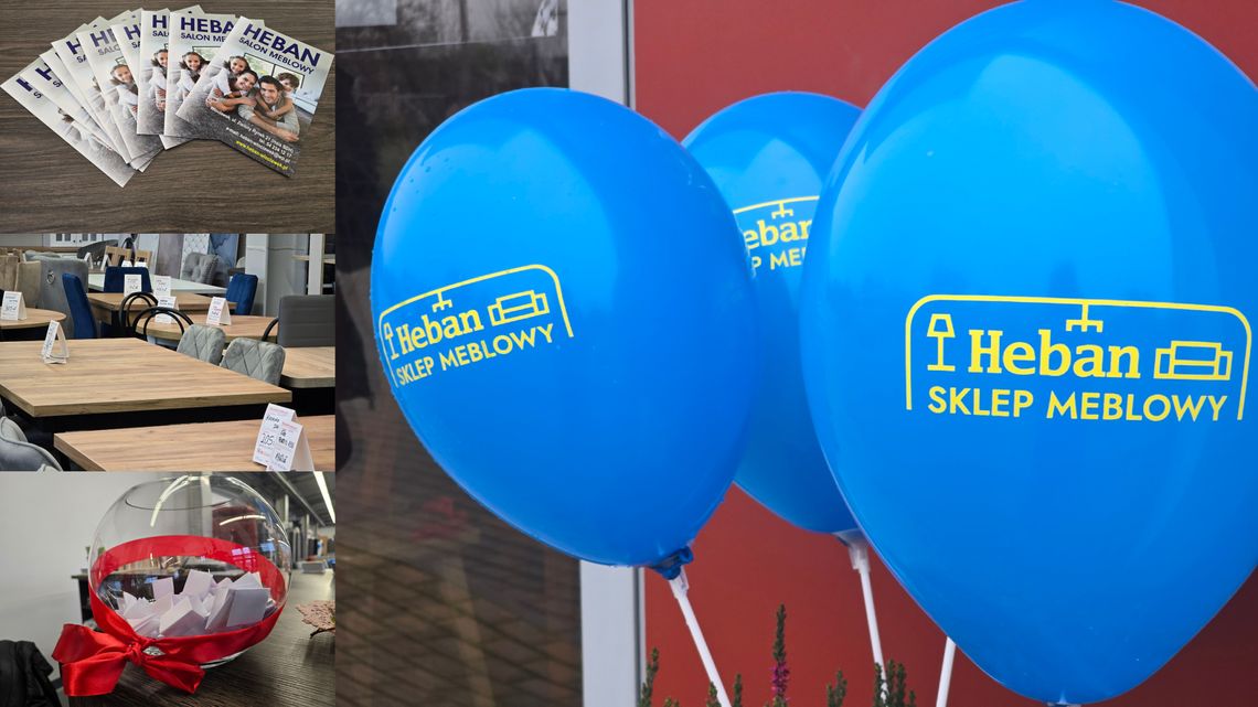 Otwarcie salonu meblowego Heban w nowej lokalizacji. Sprawdź ofertę [wideo]