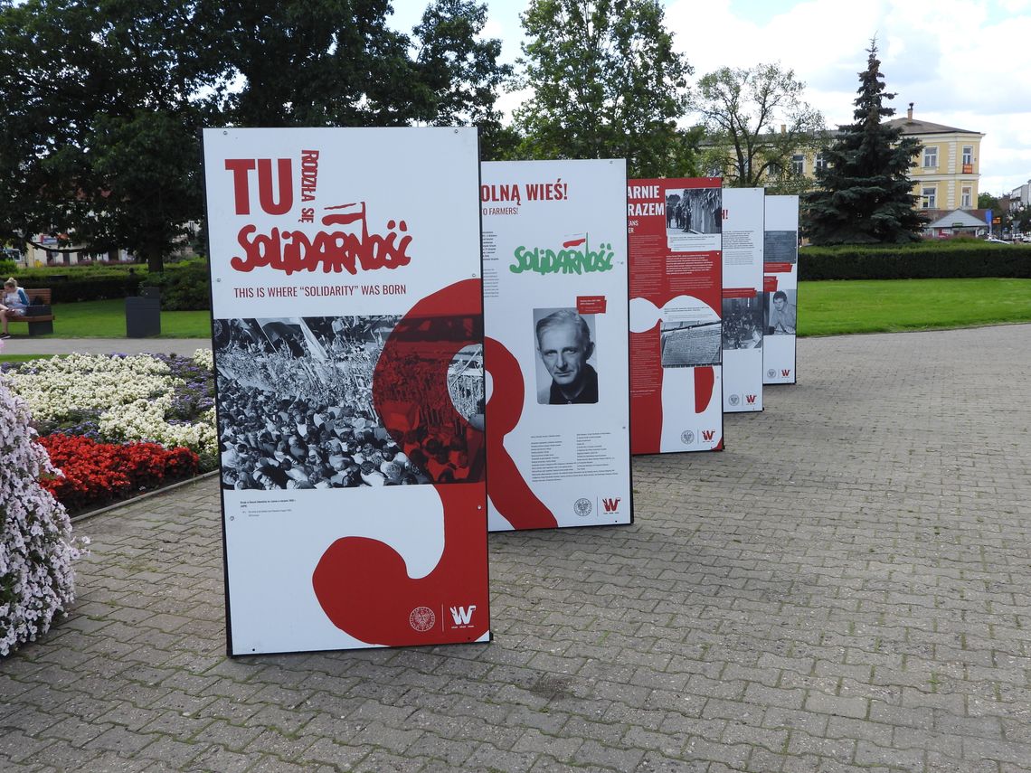 Otwarcie wystawy "TU rodziła się Solidarność"