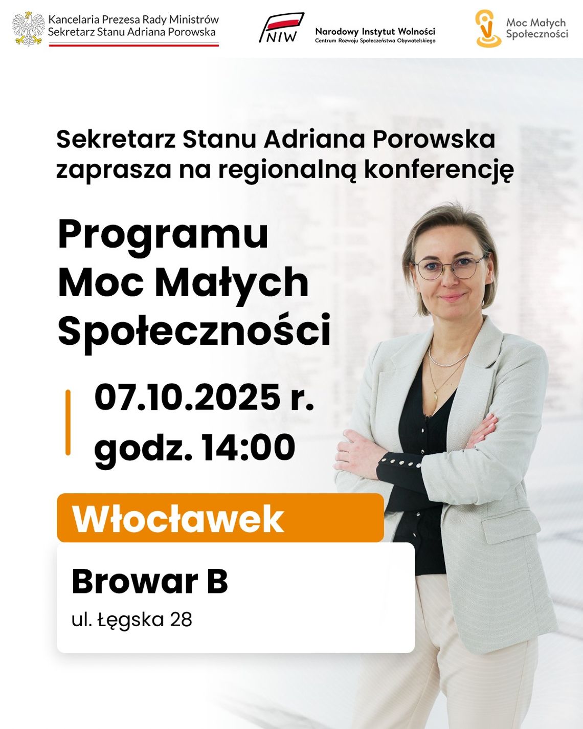 Otwarta Konferencja  Moc Małych Społeczności 7 październik [program]