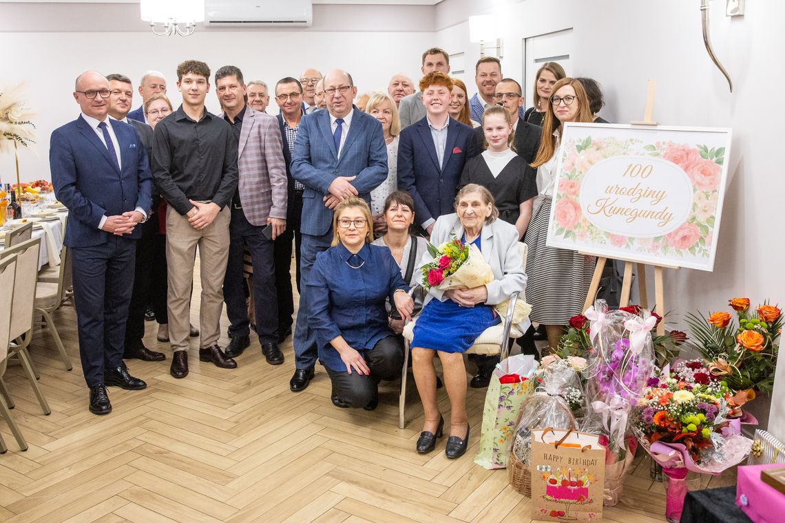Pani Kunegunda z gminy Osięciny skończyła 100 lat