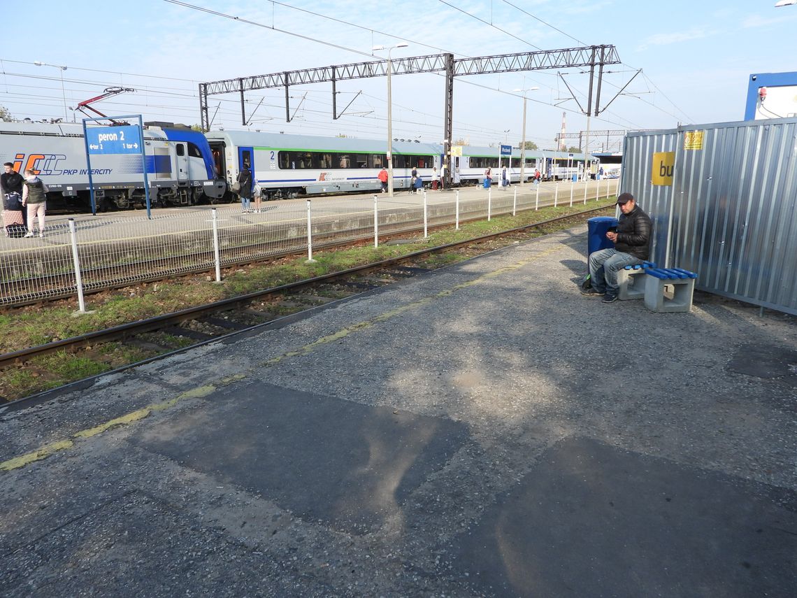 Perony na stacji Włocławek zostaną wyremontowane