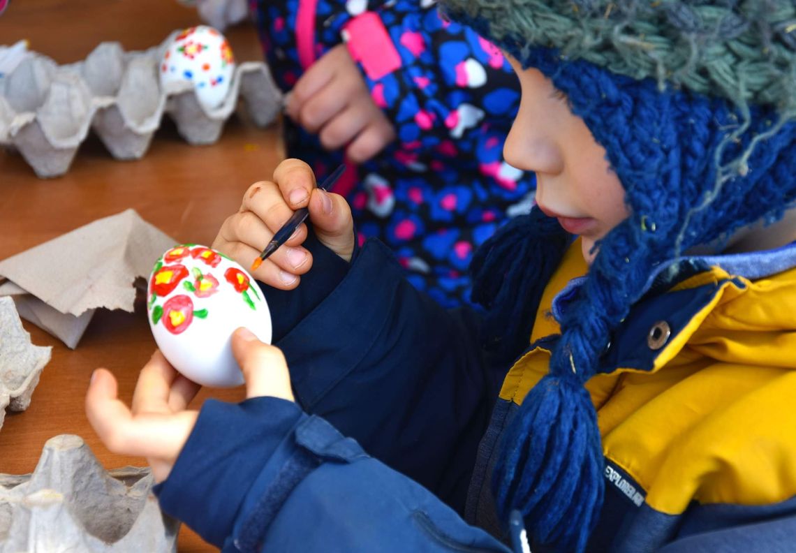 Pierwszy dzień Jarmarku Wielkanocnego Pierwszy dzień Jarmarku Wielkanocnego