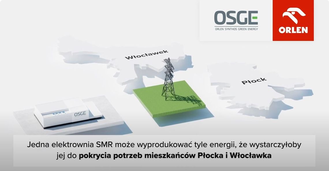 Pierwszy reaktor SMR w Polsce ma powstać we Włocławku!