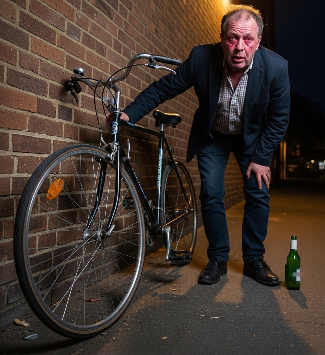 Rekordzista z gm. Choceń miał prawie 2,6 promila, uwaga na pijanych rowerzystów na drogach