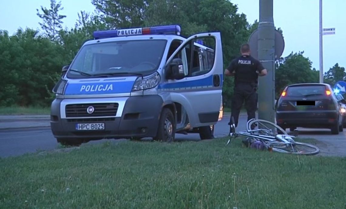 Pijany kierowca potracił rowerzystę i uciekł. 54-latek zmarł w szpitalu 