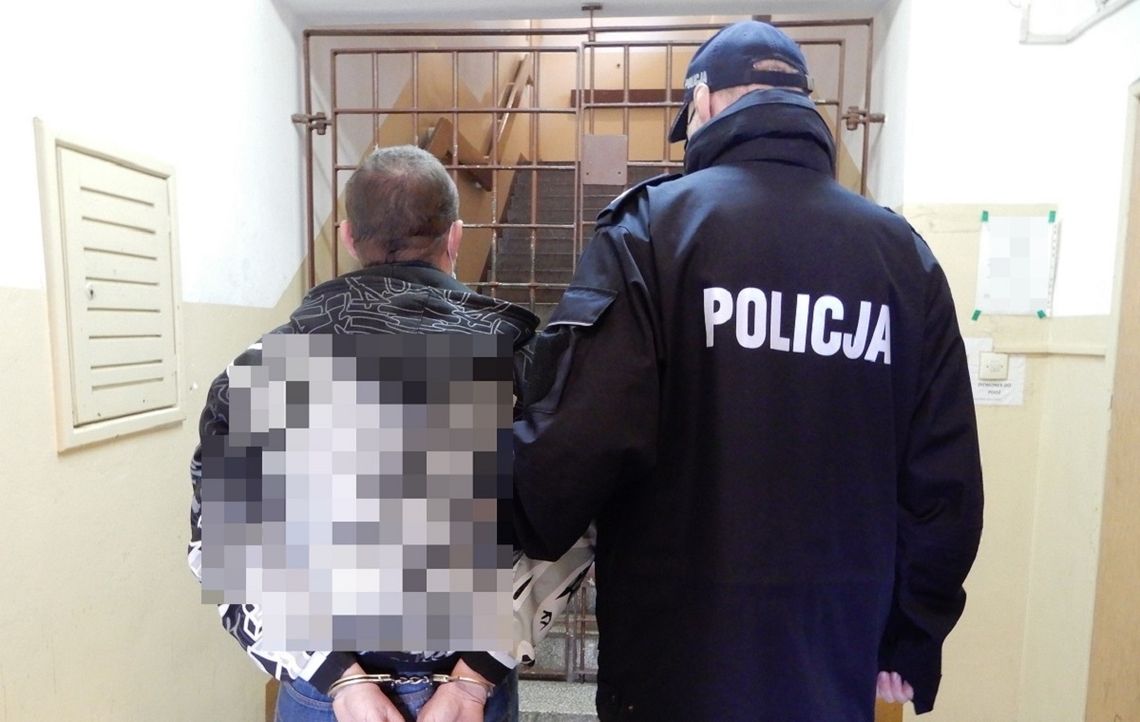 Policja aresztowała mężczyznę, który dokonał rozboju z użyciem noża