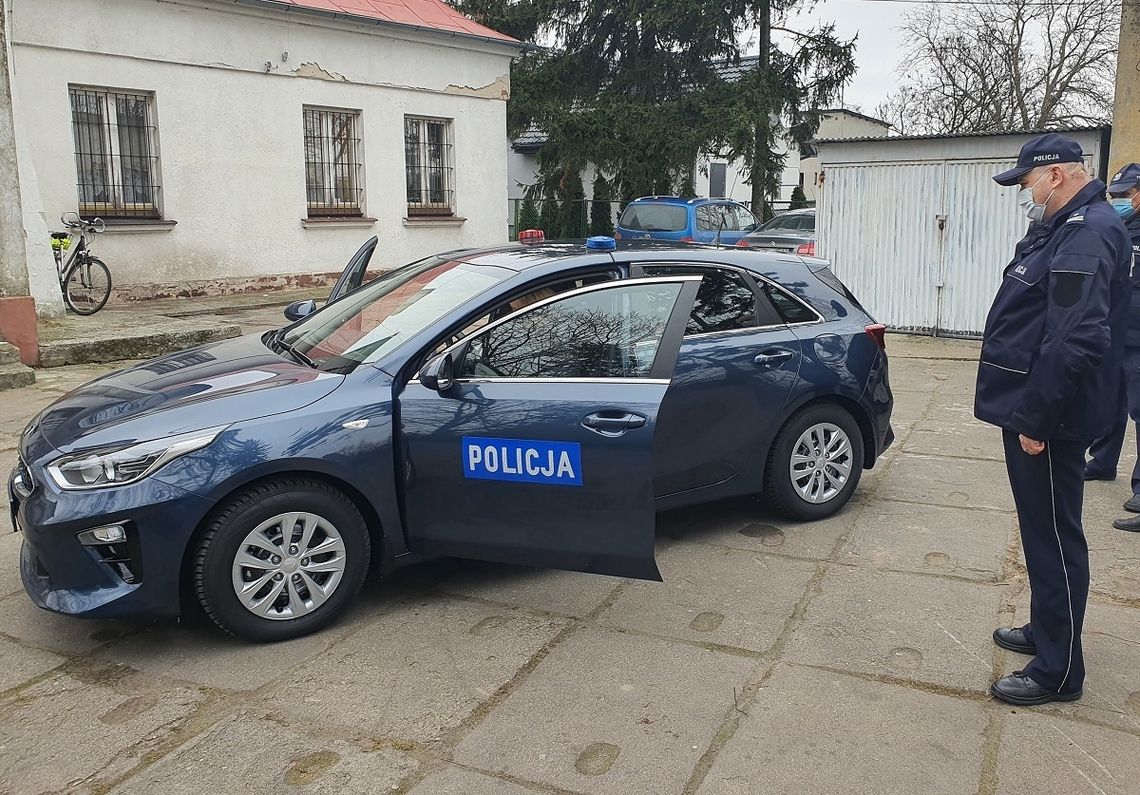 Policja z Brześcia Kujawskiego ma nową nieoznakowaną Kię