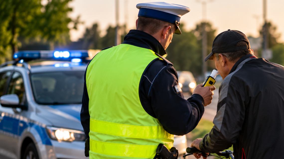 Policjanci zatrzymali trzech pijanych cyklistów. Rekordzista miał blisko 2 promile! Policjanci zatrzymali trzech pijanych cyklistów. Rekordzista miał blisko 2 promile!