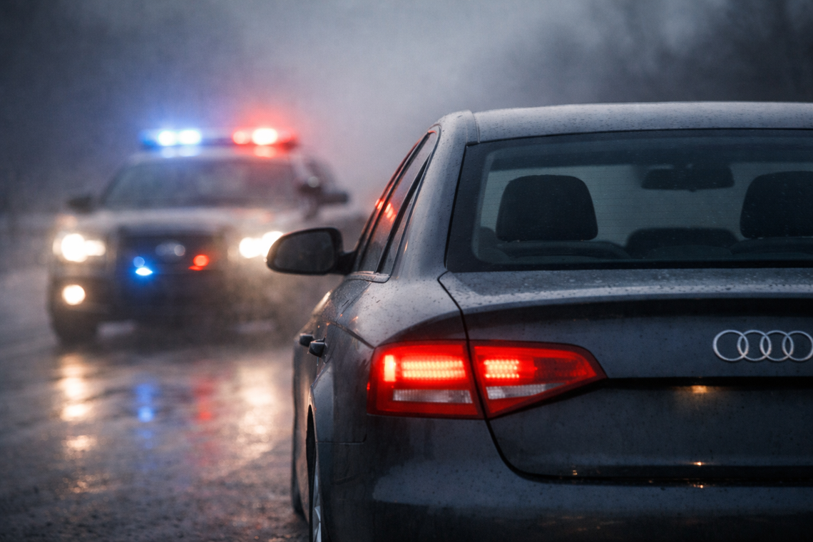 Policyjny pościg za 22-latkiem z Włocławka. Grozi mu do 5 lat pozbawienia wolności