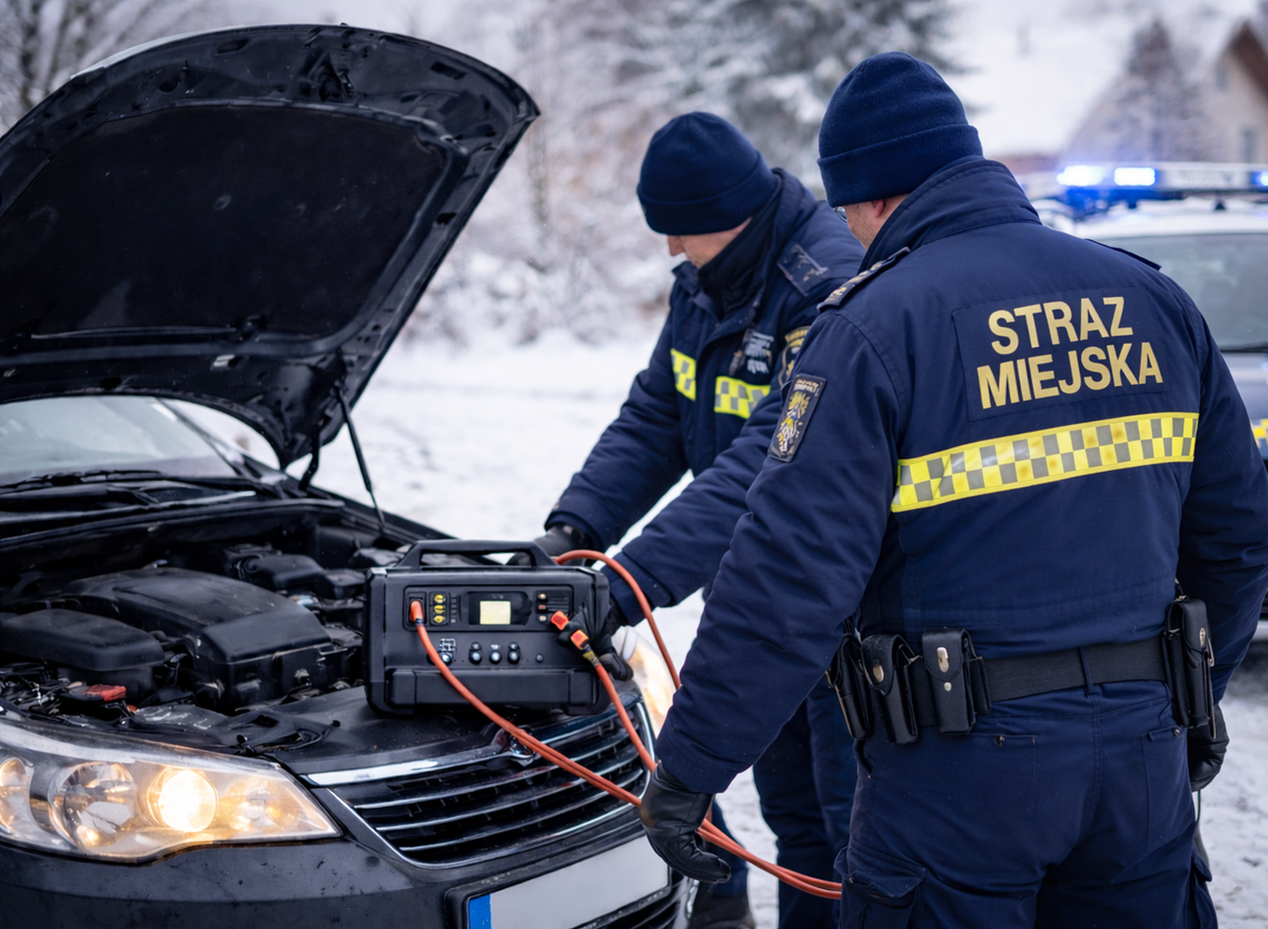 Ponad 460 kierowców skorzystało z pomocy Straży Miejskiej
