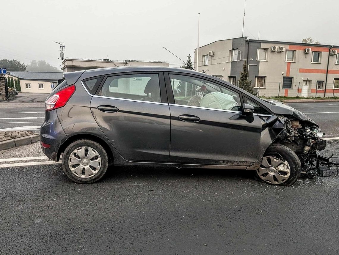 Poranne utrudnienia na ul.Chopina. Winny 42-letni kierowca opla