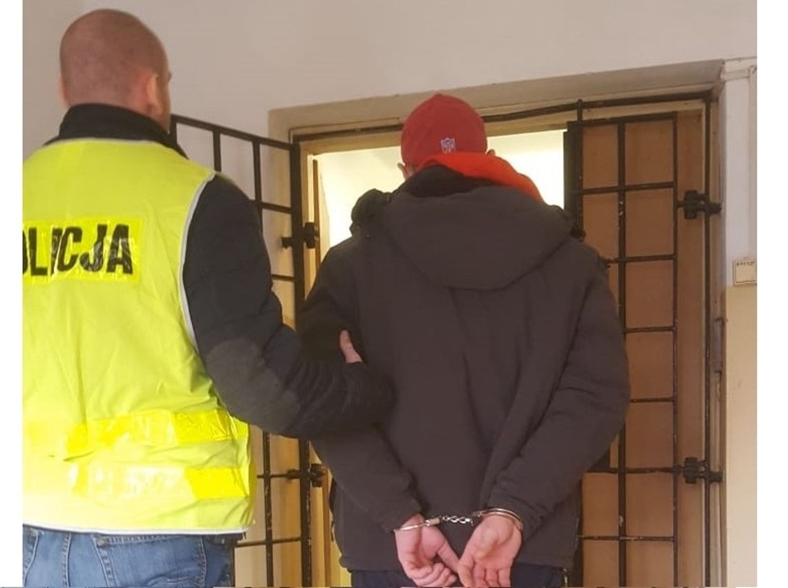 Poszukiwany czterema listami gończymi zatrzymany we Włocławku