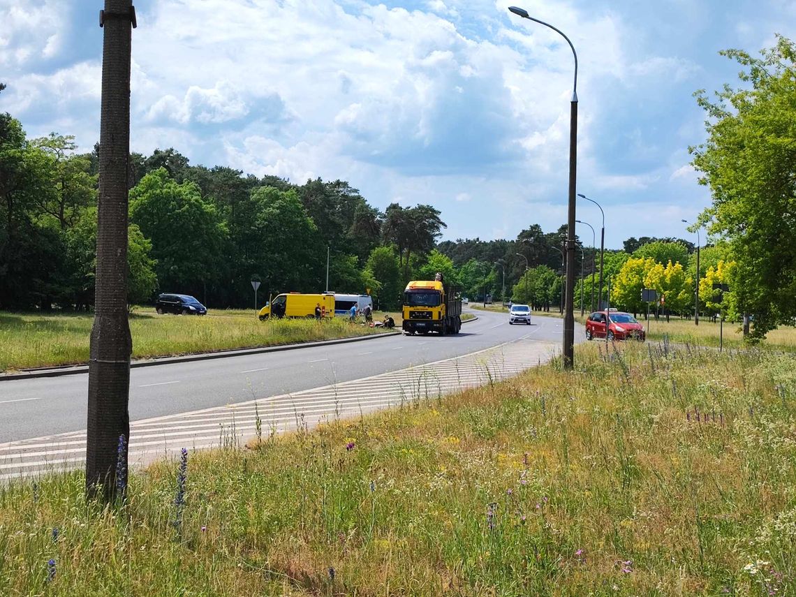 Potrącenie motocyklistki. Kierowca ciężarówki miał 0,4 promila