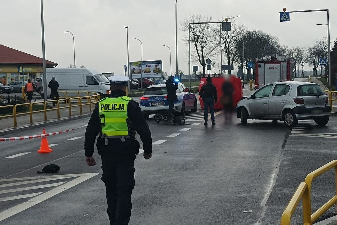 Śmiertelne potrącenie kobiety w Łochocinie. Nie żyje mieszkanka powiatu włocławskiego