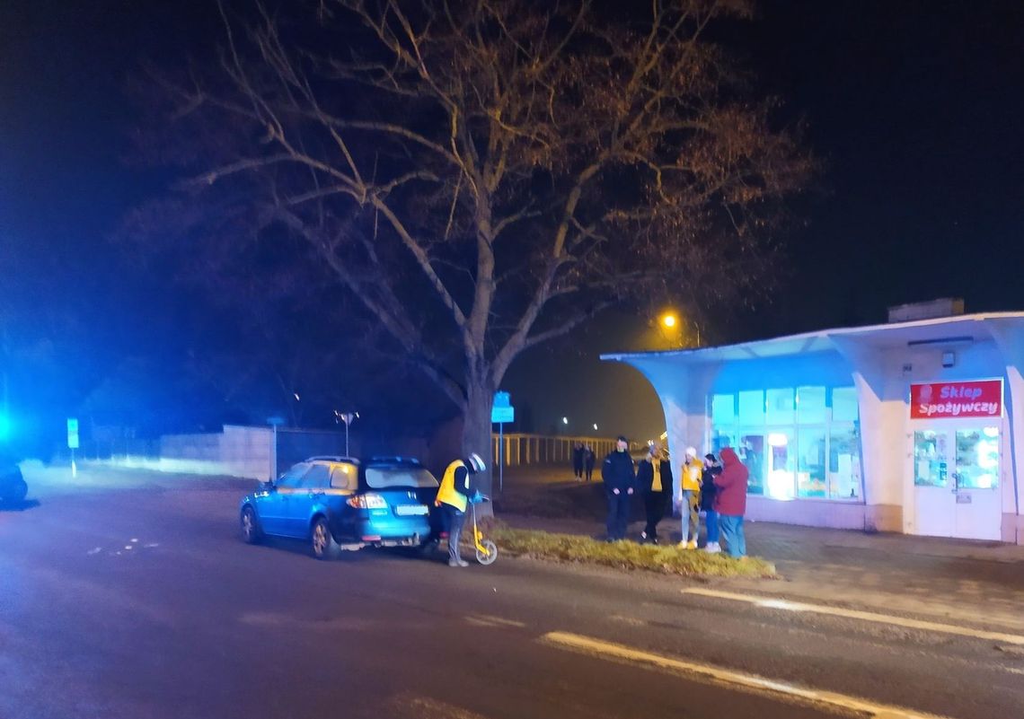 Potrącenie pieszego na ul. Wienieckiej. Mężczyzna został odwieziony do szpitala