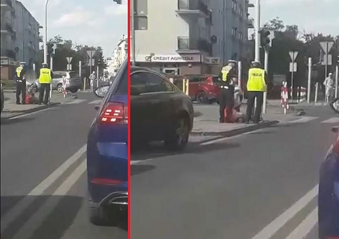 Potrącił kobietę przechodzącą przez przejście dla pieszych. Ofiara potrącenia trafiła do szpitala Potrącił kobietę przechodzącą przez przejście dla pieszych. Ofiara potrącenia trafiła do szpitala