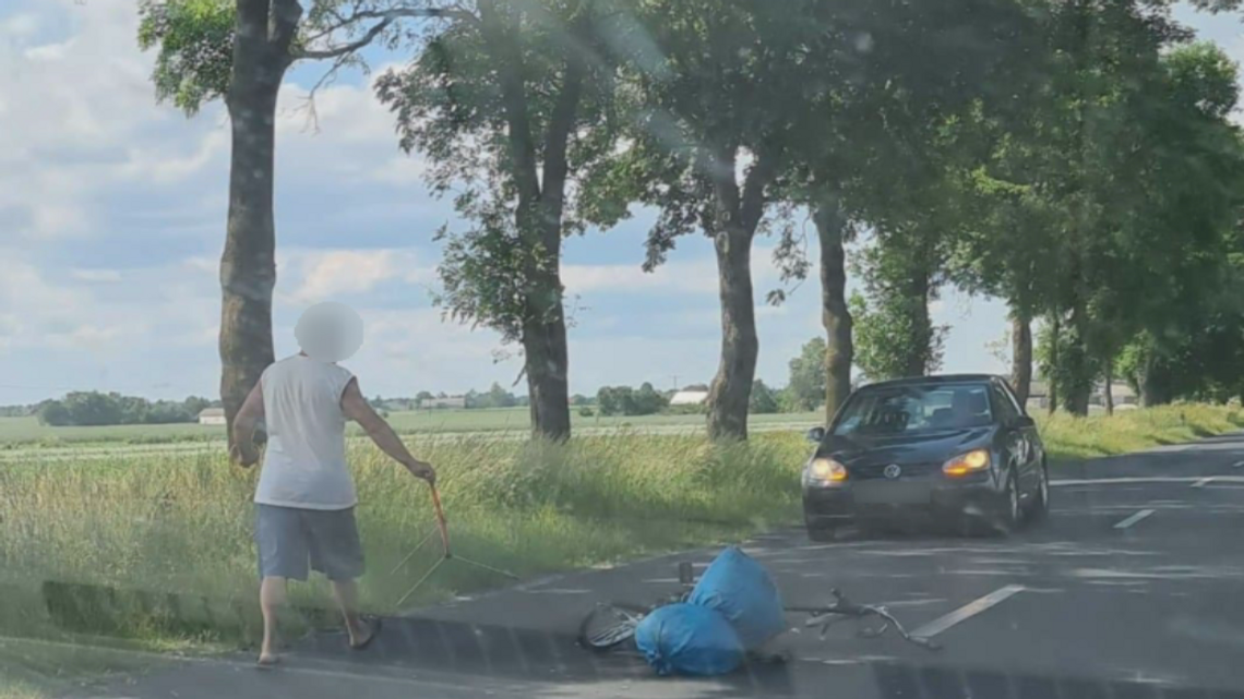 Potrącony w regionie rowerzysta trafił do włocławskiego szpitala