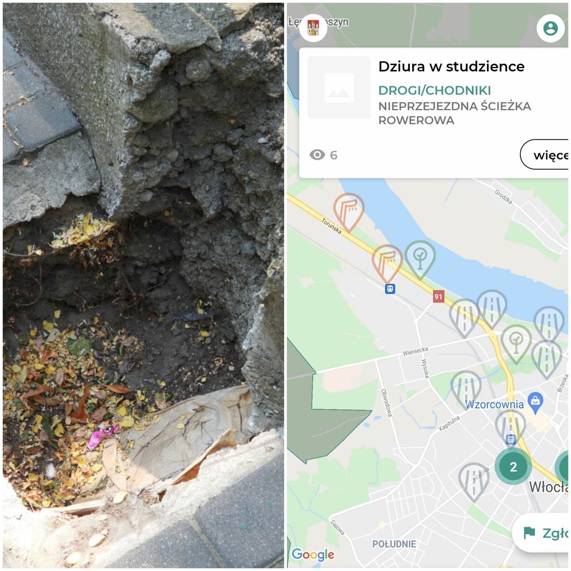 Powalone drzewo, dziury, awarie oświetlenia czy niewłaściwe znaki drogowe. Mieszkańcy korzystają z nowej aplikacji Powalone drzewo, dziury, awarie oświetlenia czy niewłaściwe znaki drogowe. Mieszkańcy korzystają z nowej aplikacji