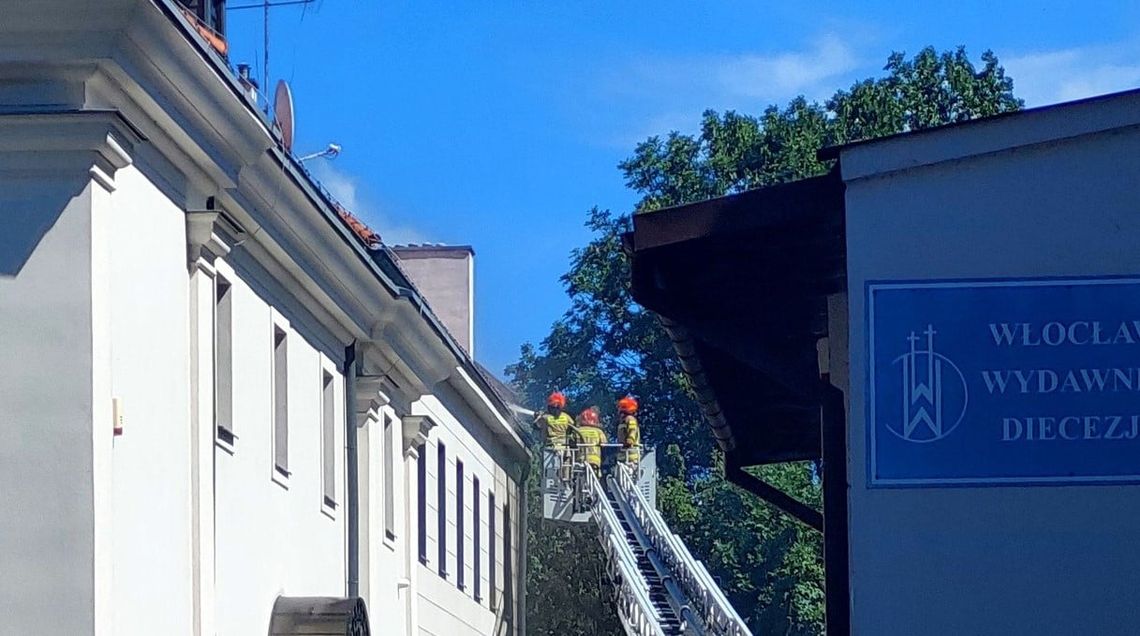 Pożar poddasza Muzeum Diecezjalnego we Włocławku. To było podpalenie