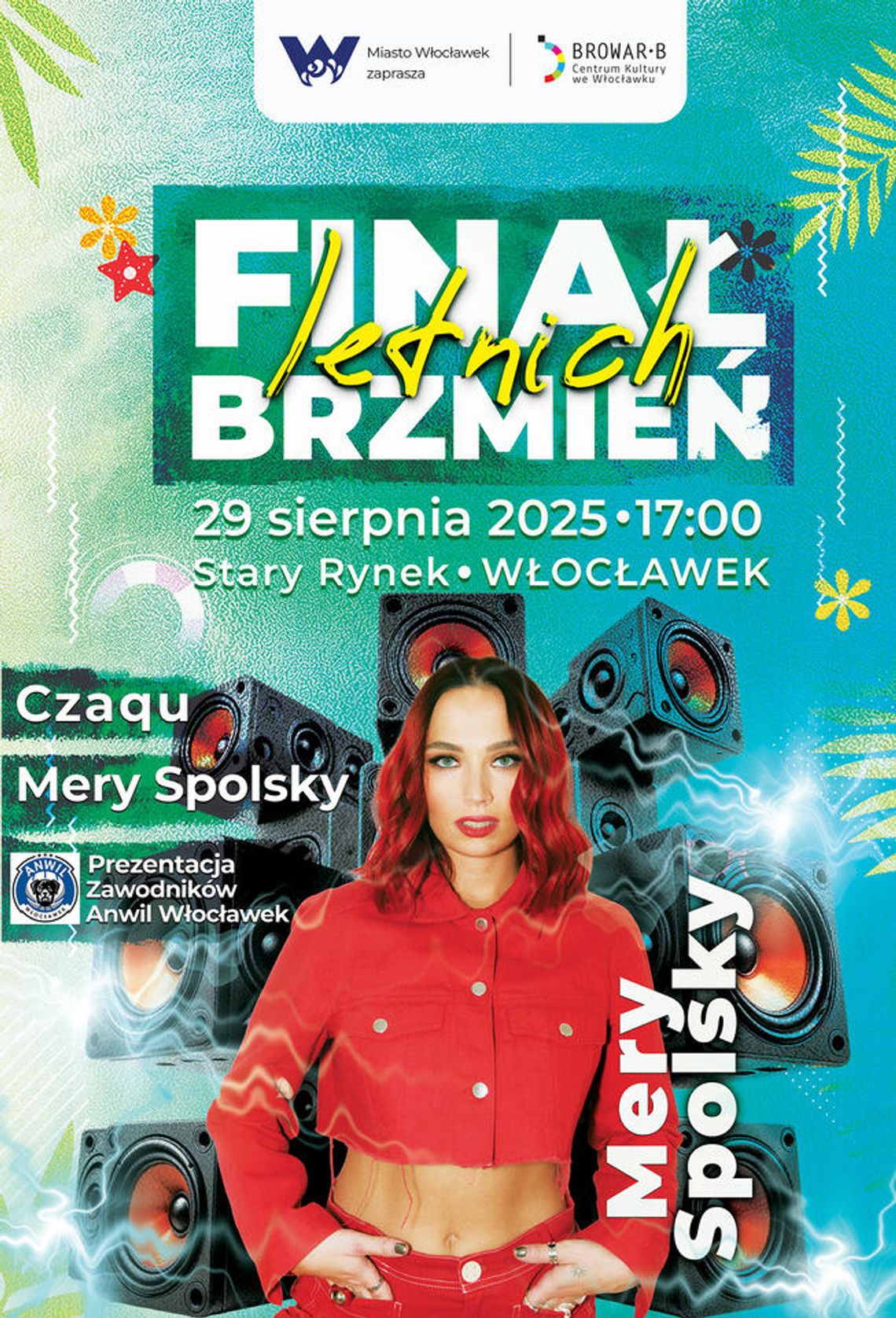 Prezentacja Anwilu, koncerty i bieg nocny - już jutro 29 sierpnia Finał Letnich brzmień