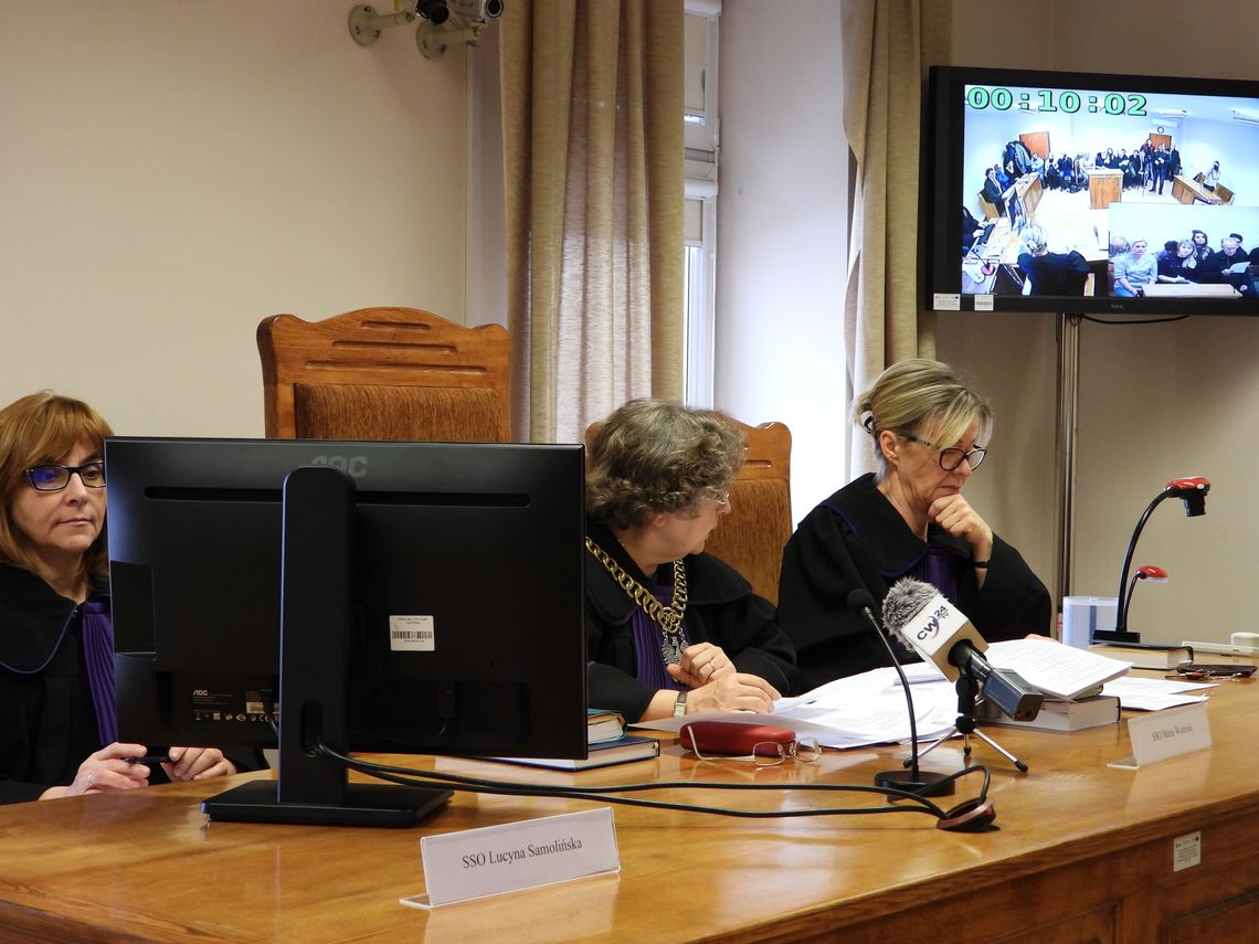 Proces w sprawie protestu wyborczego KWW Macieja Maciaka w toku. Dziś przesłuchano dziesięcioro członków komisji