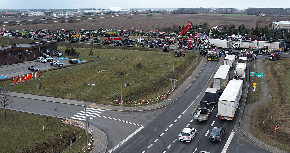 Rolnicy będą protestować w Pikutkowie, okolicach Kowala i...