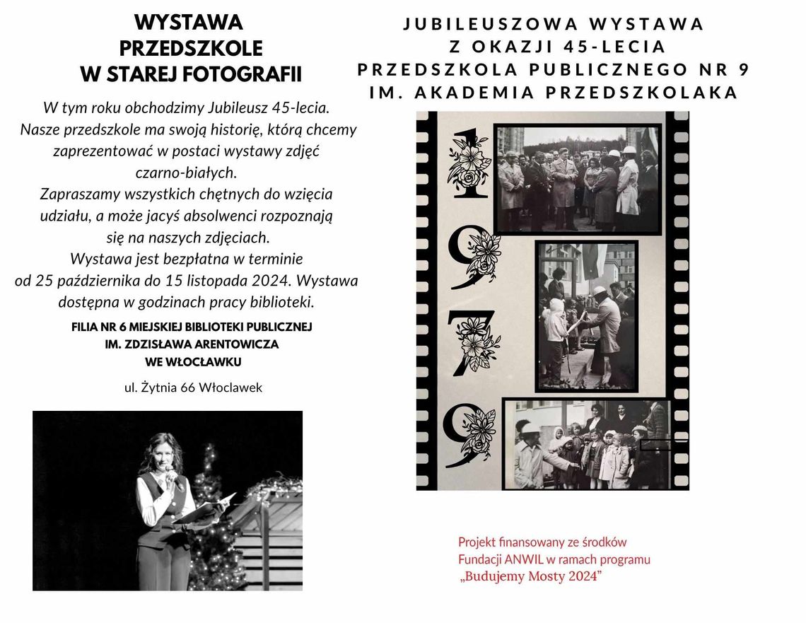 Przedszkole w starej fotografii. Wyjątkowa wystawa z okazji 45-lecia przedszkola