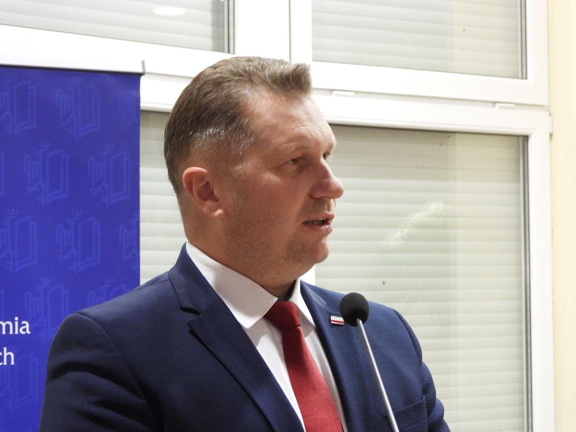 Przemysław Czarnek we Włocławku o dziesiątkach milionów przeznaczonych dla uczelni