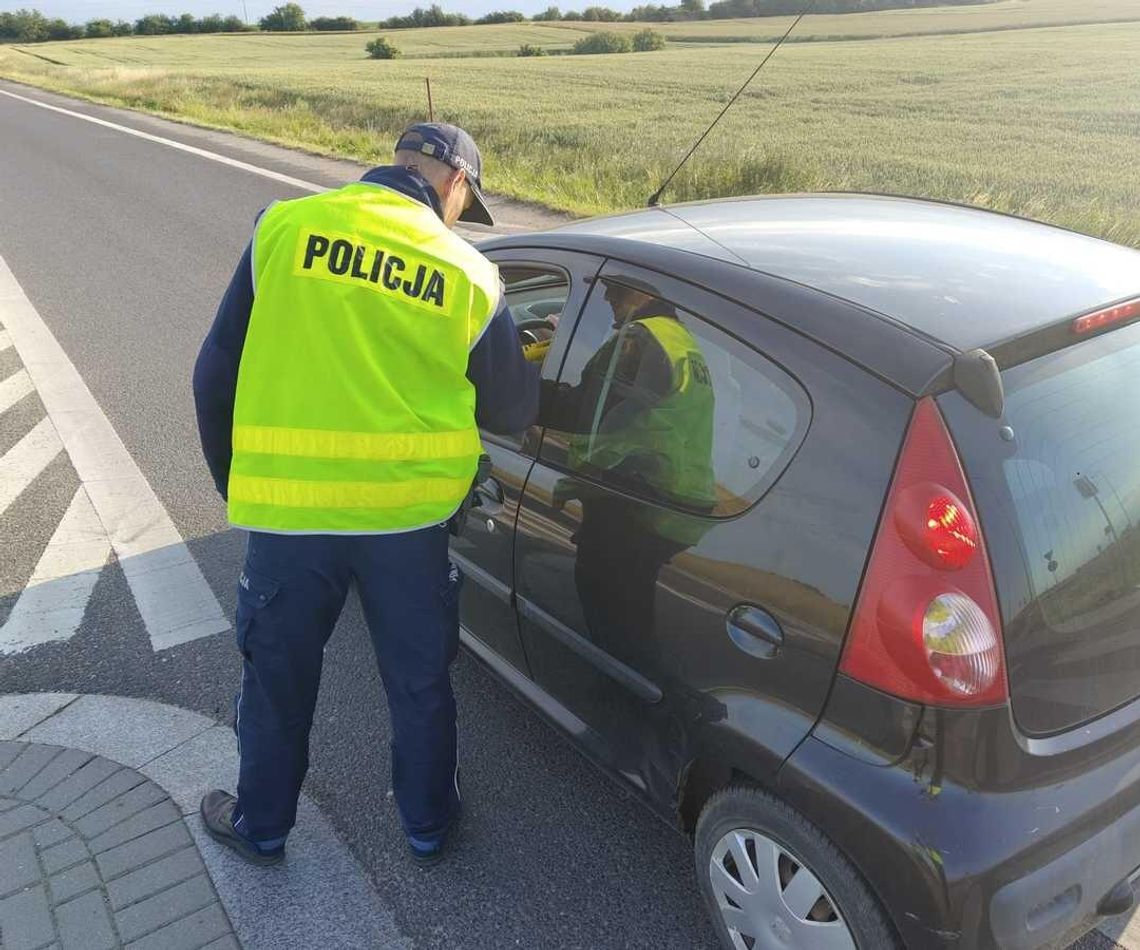 Rekordowo nietrzeźwa jazda w gm. Izbica Kujawska. Kierowca z 4 promilami