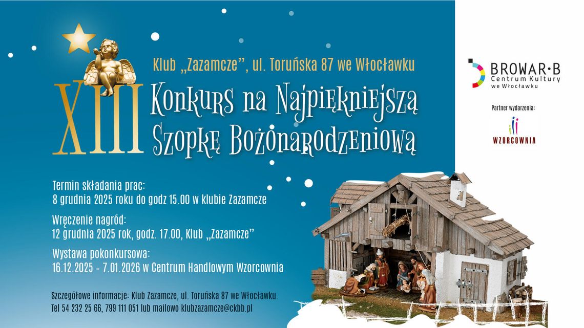 Rusza konkurs na budowę najpiękniejszej szopki bożonarodzeniowej Rusza konkurs na budowę najpiękniejszej szopki bożonarodzeniowej