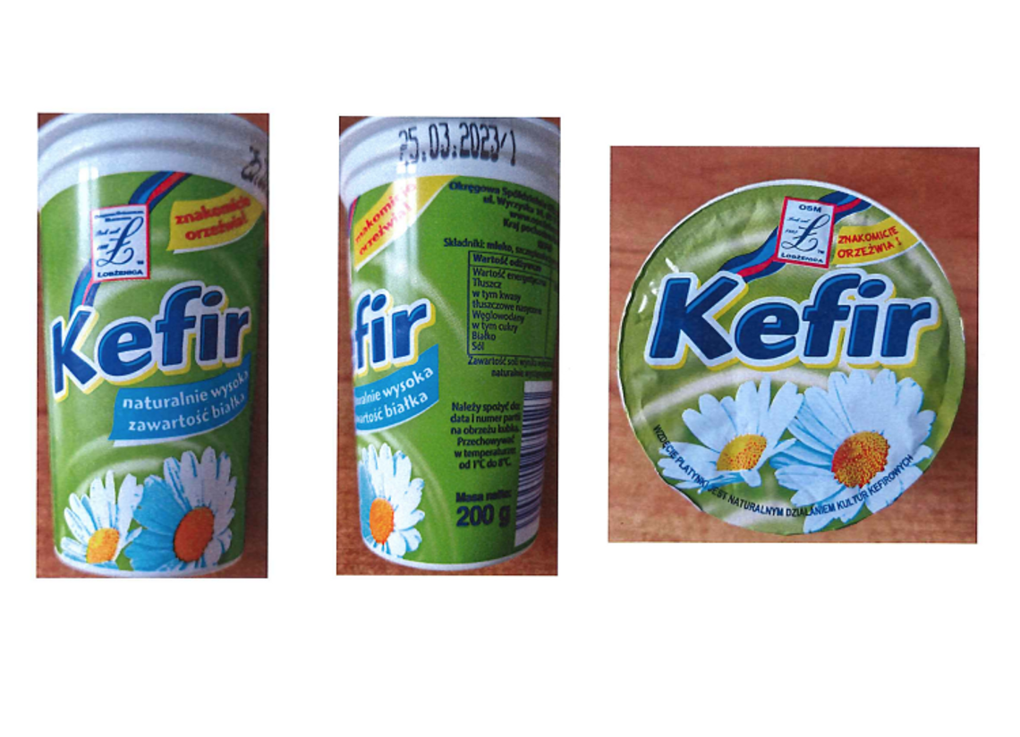 Salmonella w kefirze. Produkt jest wycofywany ze sklepów