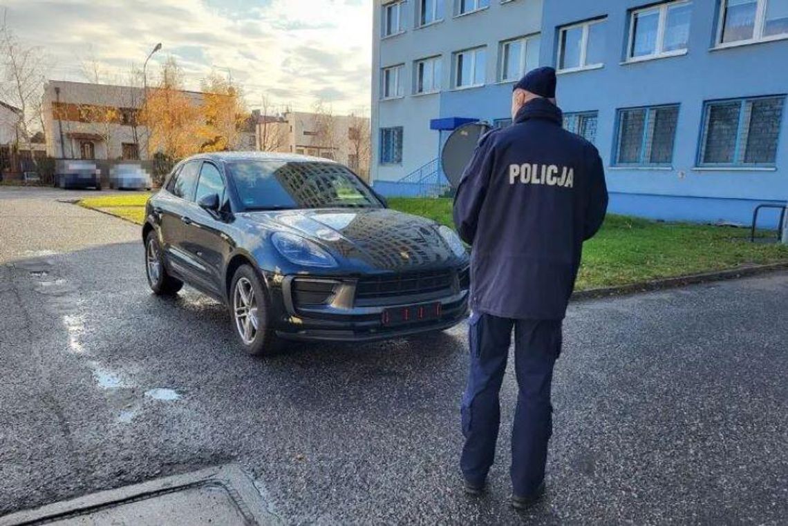 Skradzione w Berlinie Porsche znaleziono na terenie naszego powiatu. Litwin na ławie oskarżonych
