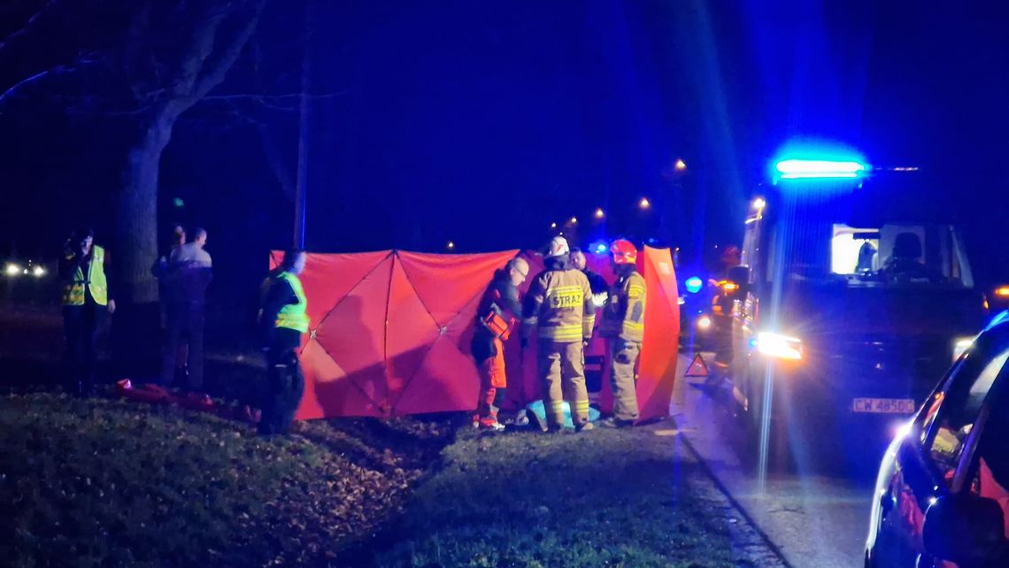 Śmiertelne potrącenie w Nasiegniewie. Nie żyje starszy mężczyzna 