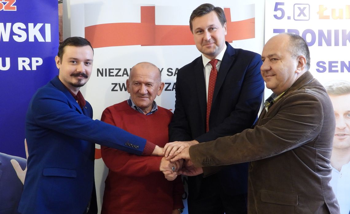 Solidarność 80 poparła kandydaturę Łukasza Zbonikowskiego na Senatora RP