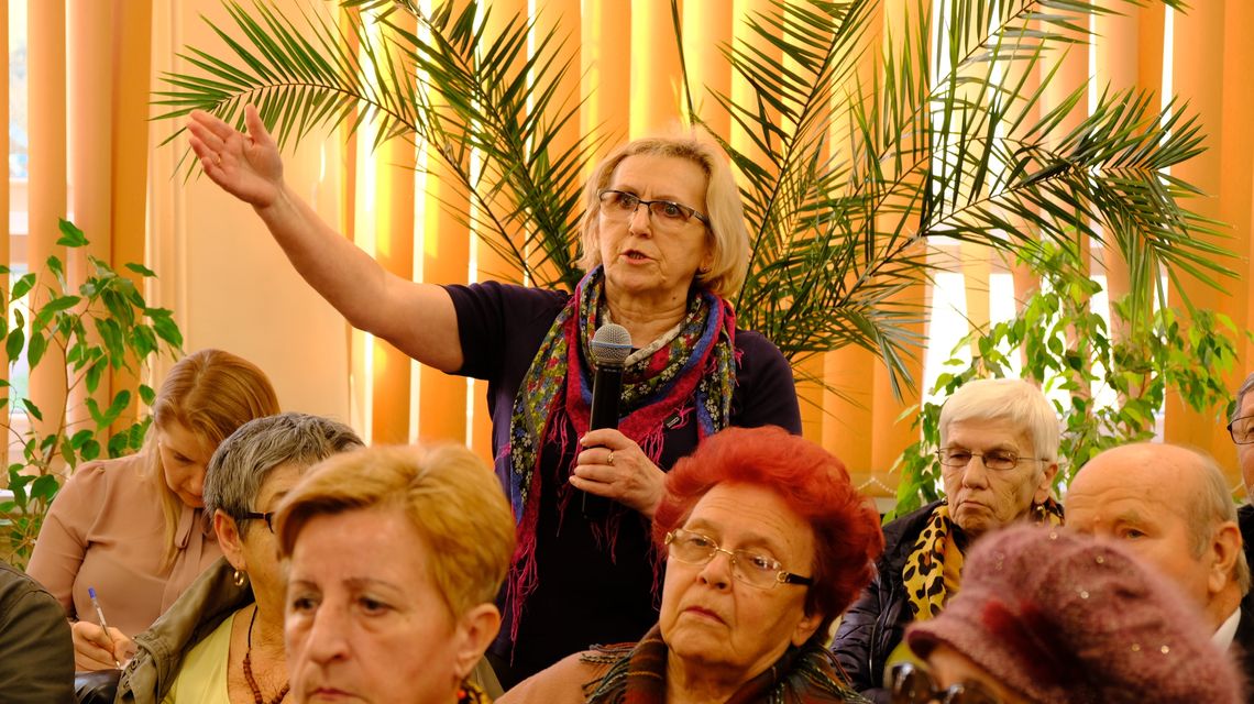 Spotkanie prezydenta z mieszkańcami osiedla Zazamcze 